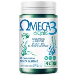 Abc Trading Omega 3 Algalis Integratore Dha Ed Epa 60 Compresse