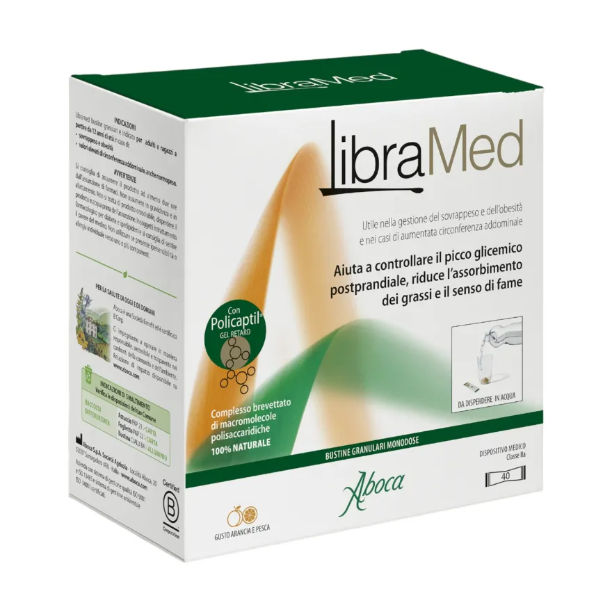 Aboca Libramed Fitomagra 40 Bustine Granulari Monodose