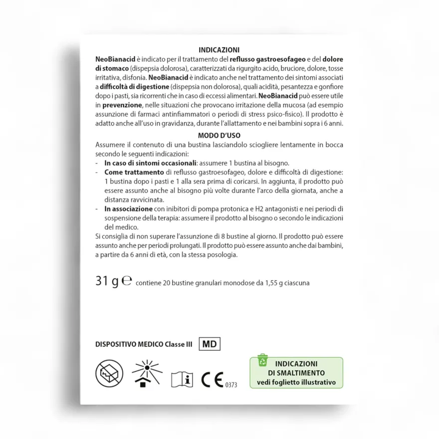 Aboca Neobianacid 20 Bustine