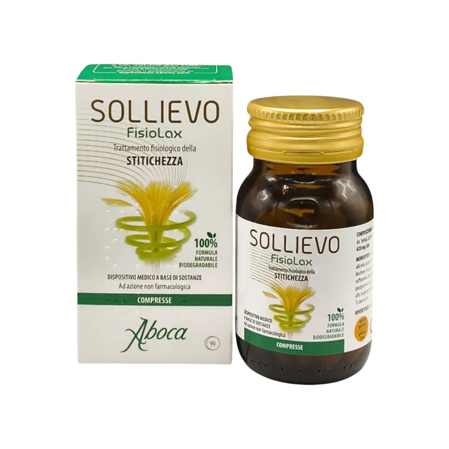 Aboca Sollievo Fisiolax Trattamento Stitichezza 90 Compresse