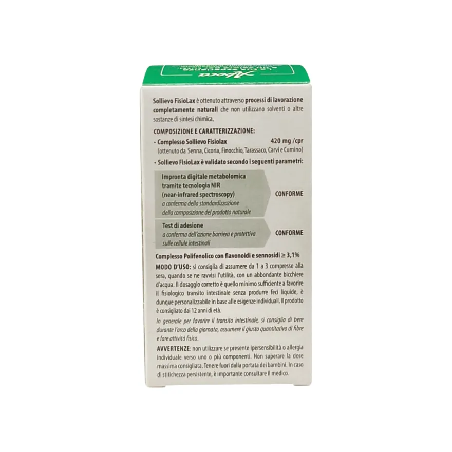 Aboca Sollievo Fisiolax Trattamento Stitichezza 90 Compresse