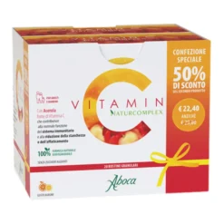 Aboca Vitamina C Naturcomplex 20 Bustine Granulari 1+1
