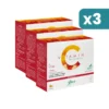 Aboca Vitamin C Naturcomplex Integratore Stanchezza 3 confezioni da 20 Bustine