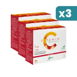 Aboca Vitamin C Naturcomplex Integratore Stanchezza 3 confezioni da 20 Bustine