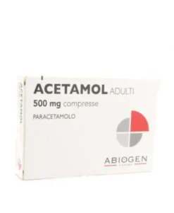 Acetamol Adulti 500mg Paracetamolo 20 Compresse