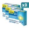 Acetilcisteina Act Plus Nac 600 Integratore Mucolitico Gusto Agrumi 3 confezioni da 12 Bustine Effervescenti