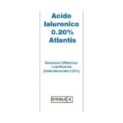 Acido Ialuronico 0,20% Gocce Lubrificanti Occhi Secchi 8ml
