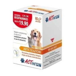 Active Pet Integratore Articolazioni Cani E Gatti 60 Compresse