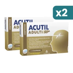 Acutil Adulti 55+ Integratore Multiminerale 2 confezioni da 24 Compresse