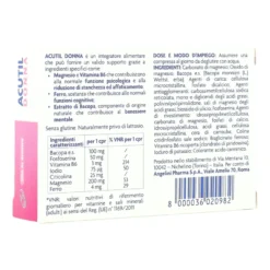 Acutil Donna Integratore 20 Compresse