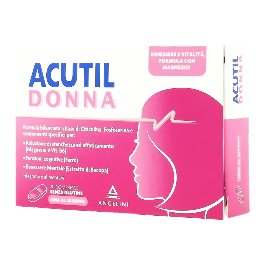 Acutil Donna Integratore 20 Compresse