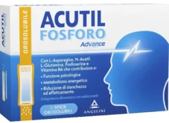 Acutil Fosforo Advance Integratore Funzione Psicologica 12 Stick Orosolubili