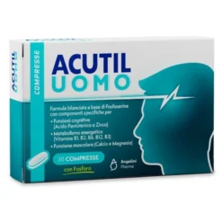 Acutil Uomo Integratore Energia E Vitalità Maschile 30 Compresse