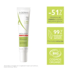 A-derma Biology Ar Trattamento Dermatologico Anti-rossori Pelle Soggetta A Tendenza Couperosica 40ml