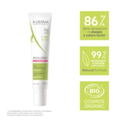 A-derma Biology Calm Trattamento Dermatologico Lenitivo Protegge E Idrata La Pelle Reattiva Per 24h 40ml