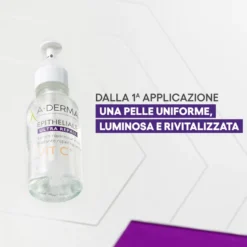 A-derma Epitheliale Ultra Repair Siero Ristrutturante Luminosità Anti-macchie Vitamina C 30ml