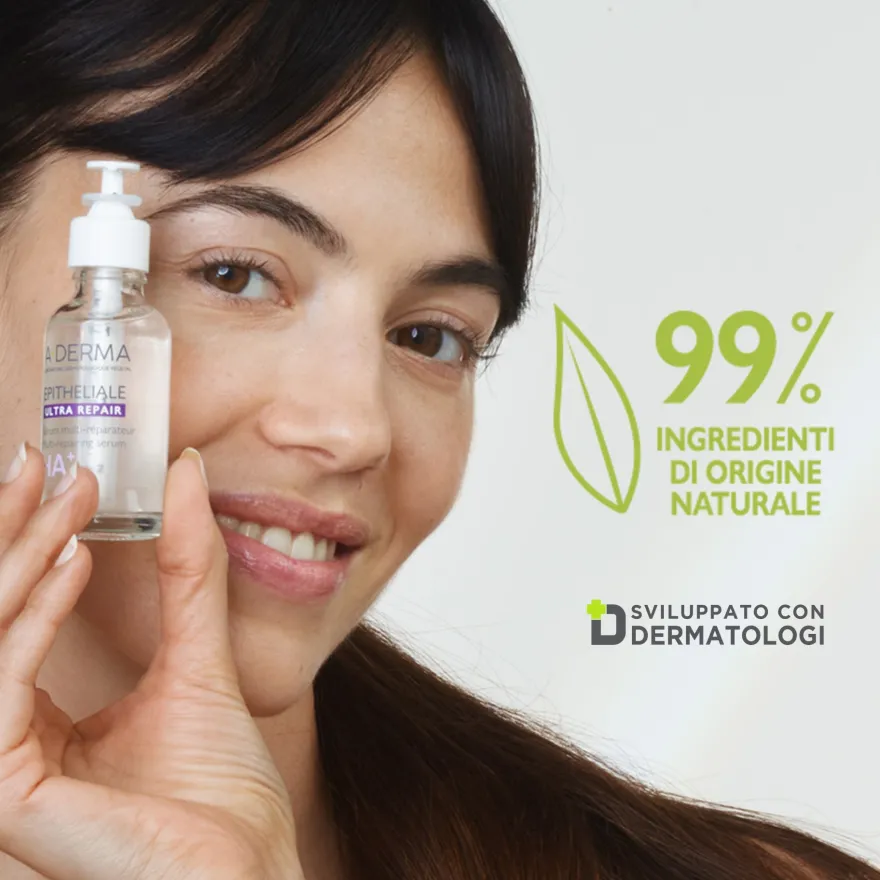 A-derma Epitheliale Ultra Repair Siero Multi-ristrutturante Anti-rughe Acido Ialuronico 30ml