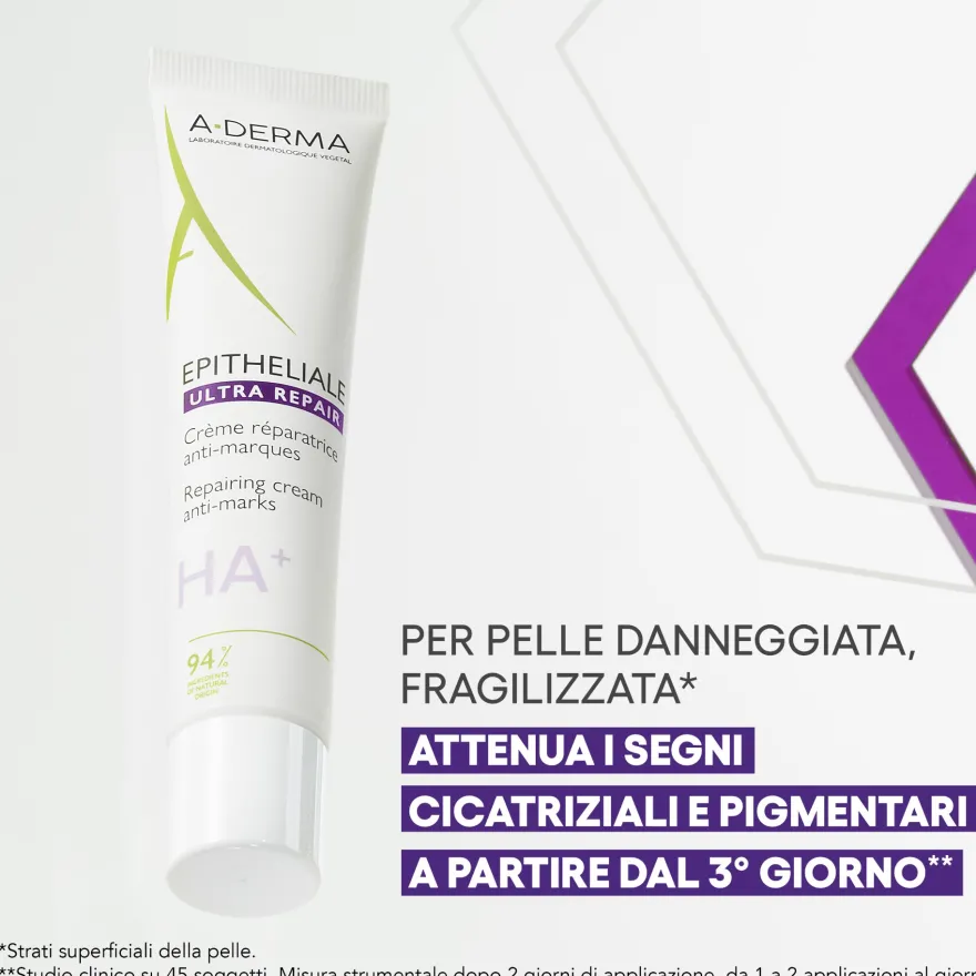 A-derma Epitheliale Ultra Repair Crema Ristrutturante Anti Segni Residui 100ml