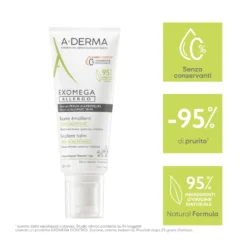A-derma Exomega Allergo Balsamo Emolliente Cosmetico Sterile Per Pelle Secca A Tendenza Atopica 200ml