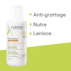 A-derma Exomega Control Balsamo Emolliente Anti-grattage Per Pelle Secca A Tendenza Atopica 400ml
