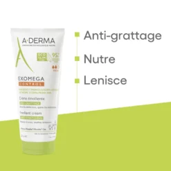 A-derma Exomega Control Crema Emolliente Anti-grattage Per Pelle Secca A Tendenza Atopica 200ml