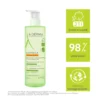 A-derma Exomega Control Gel Detergente Emolliente 2in1 Viso Corpo Capelli Pelle Secca A Tendenza Atopica 500ml