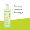 A-derma Exomega Control Gel Detergente Emolliente 2in1 Viso Corpo Capelli Pelle Secca A Tendenza Atopica 2 confezioni da 500ml