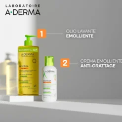 A-derma Exomega Control Olio Lavante Emolliente Pelle Atopica A Tendenza Atopica 1 Litro