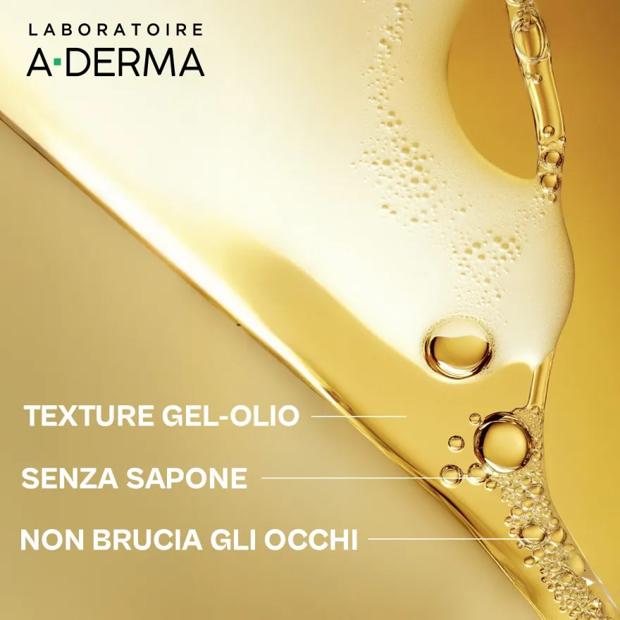 A-derma Exomega Control Olio Lavante Emolliente Pelle Atopica A Tendenza Atopica 1 Litro