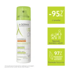 A-derma Exomega Control Spray Emolliente 50ml