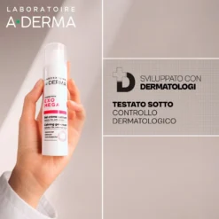 A-derma Exomega Viso Gel-crema Lenitiva Pelle Reattiva E Atopica 40ml