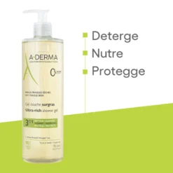 A-derma Les Indispensables Gel Doccia Surgras 750ml