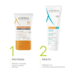A-derma Protect Pocket Fluido Invisibile Spf50+ 30ml