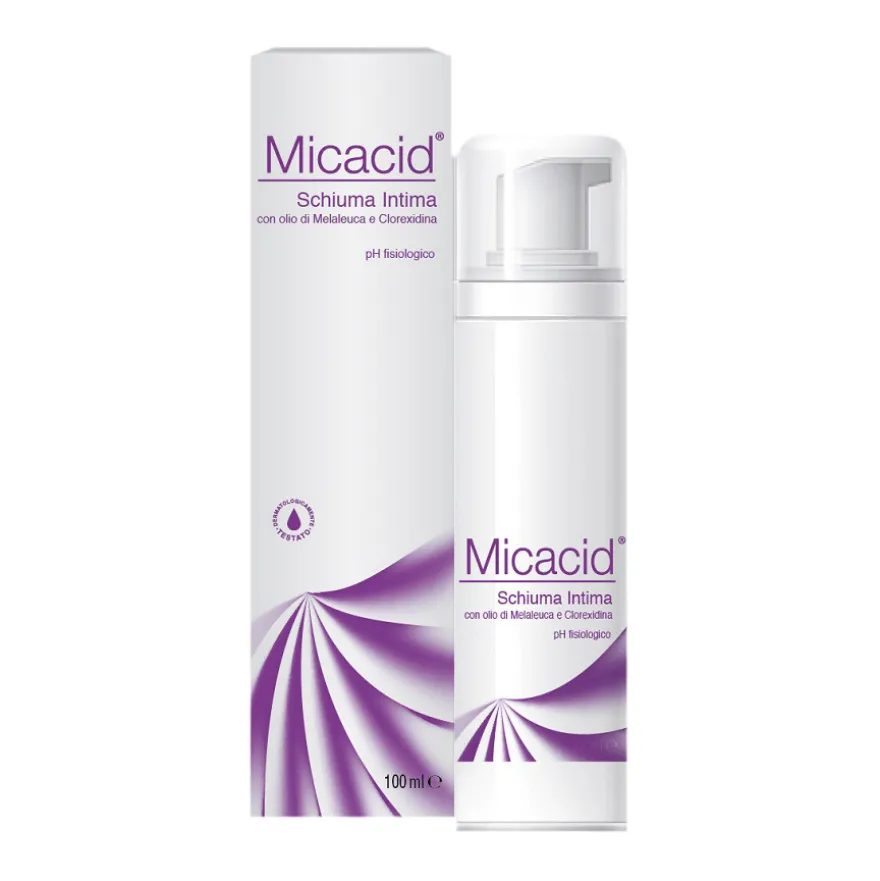 Adl Micacid Schiuma Intima Protezione Bruciore E Prurito 100ml