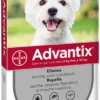 Advantix Spot On Soluzione 1 Pipetta 1ml 100mg + 500mg Cani Da 4 A 10 Kg