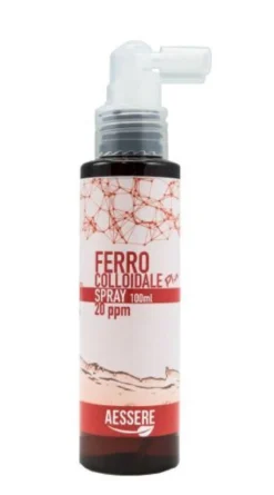 Aessere Ferro Colloidale Plus Spray 20ppm 100ml