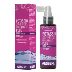 Aessere Potassio Colloidal Plus Spray 1000ppm Integratore Energizzante 100ml