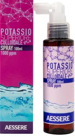 Aessere Potassio Superiore Colloidale Plus 1000ppm Spray 100ml