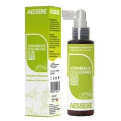 Aessere Vitamina B Colloidale Plus 1000ppm Spray Integratore Supporto Energetico 100ml