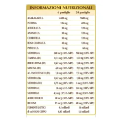 Agar-agar Fermenti Lattici Cl 180 Pastiglie