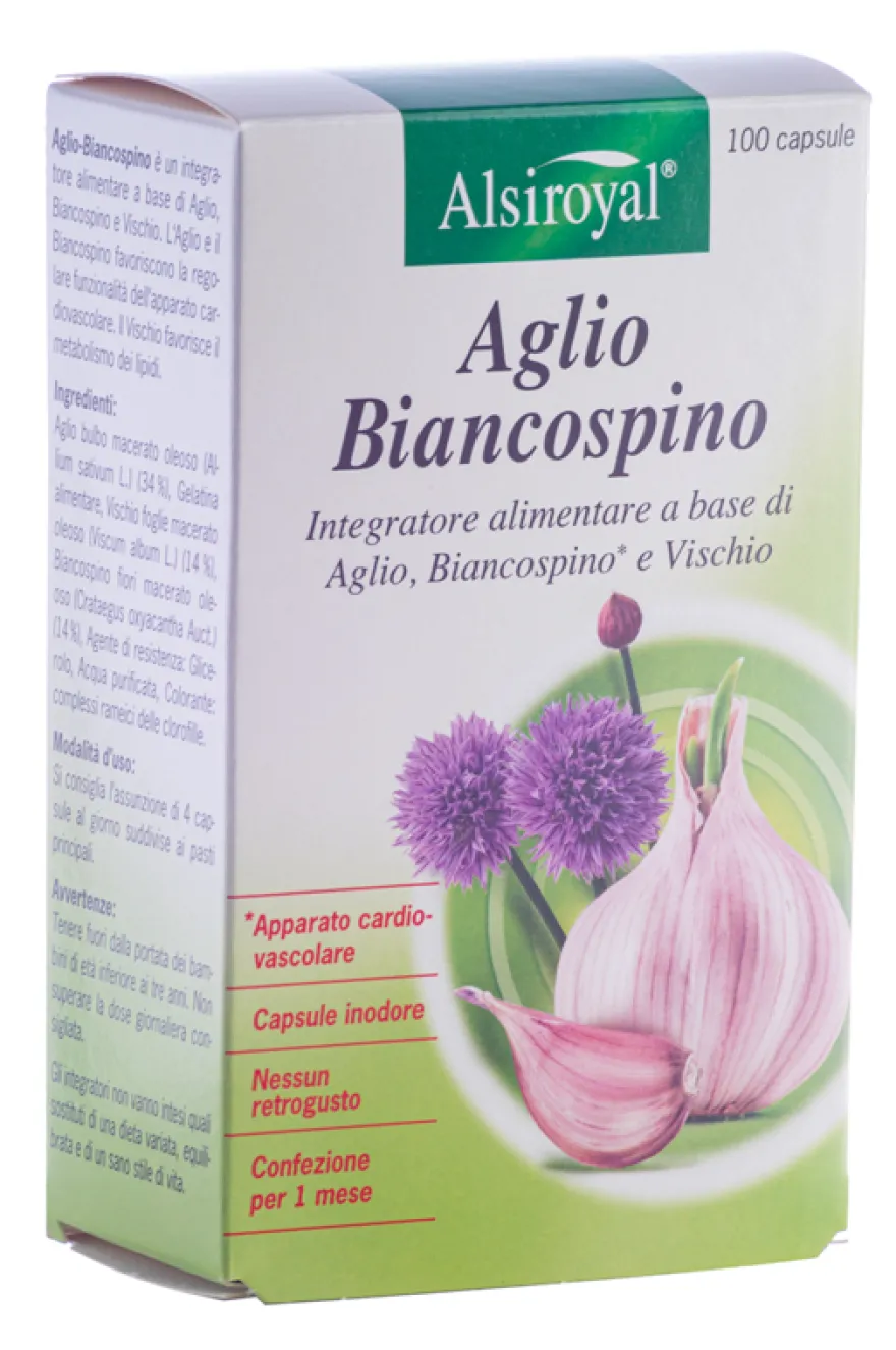 Aglio Biancospino 100 Capsule