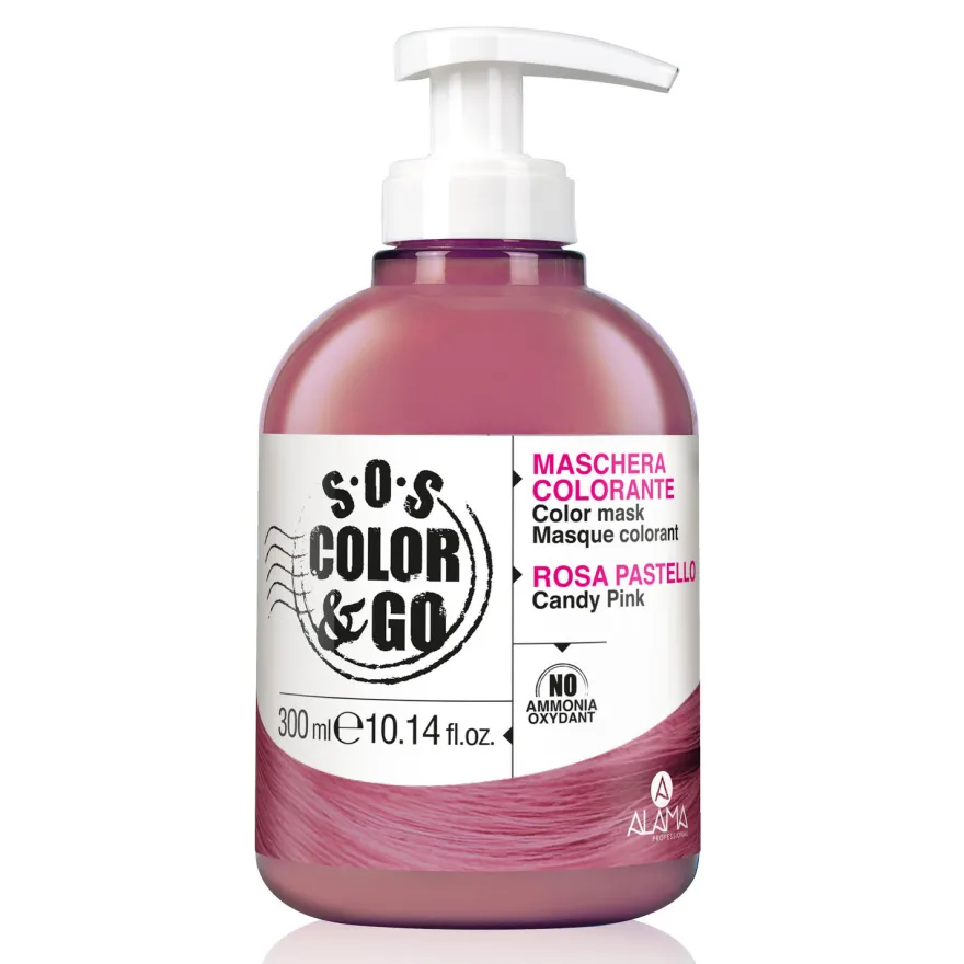 Alama Maschera Colorata Tonalizzante Rosa Pastello 300ml