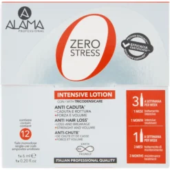 Alama Zero Stress Lozione Anticaduta Capelli 12 Fiale