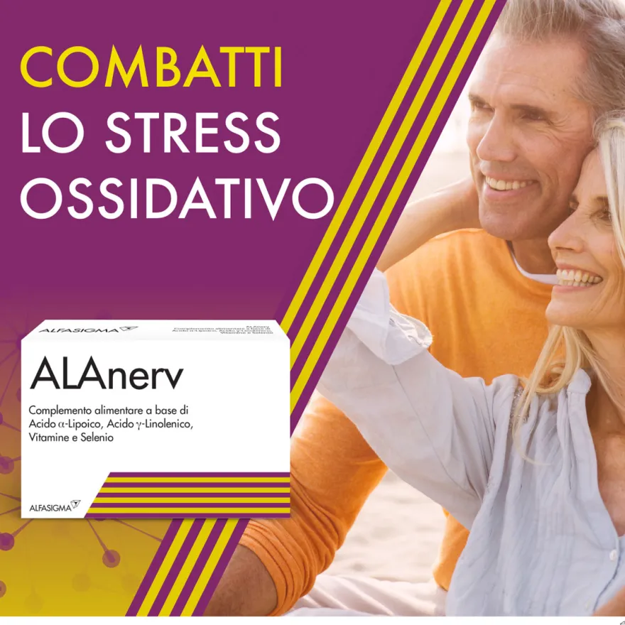Alanerv 920mg Integratore Sistema Nervoso 20 Capsule