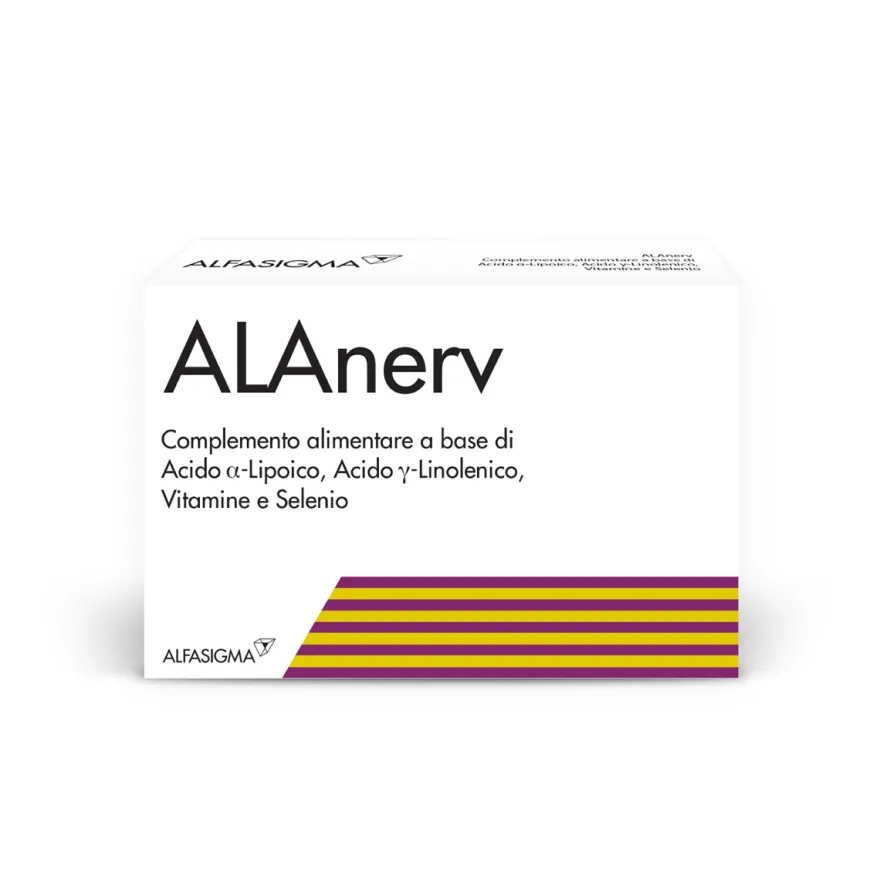 Alanerv 920mg Integratore Sistema Nervoso 20 Capsule