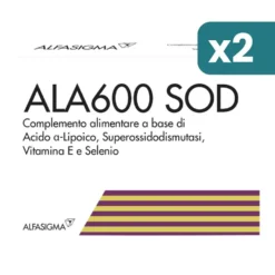 Ala 600 Sod Integratore 2 confezioni da 20 Compresse