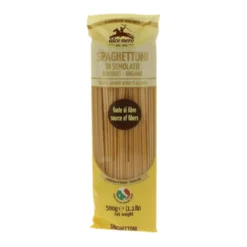 Alce Nero Spaghettoni Di Semolato Biologici 100% Grano Duro Italiano 500g