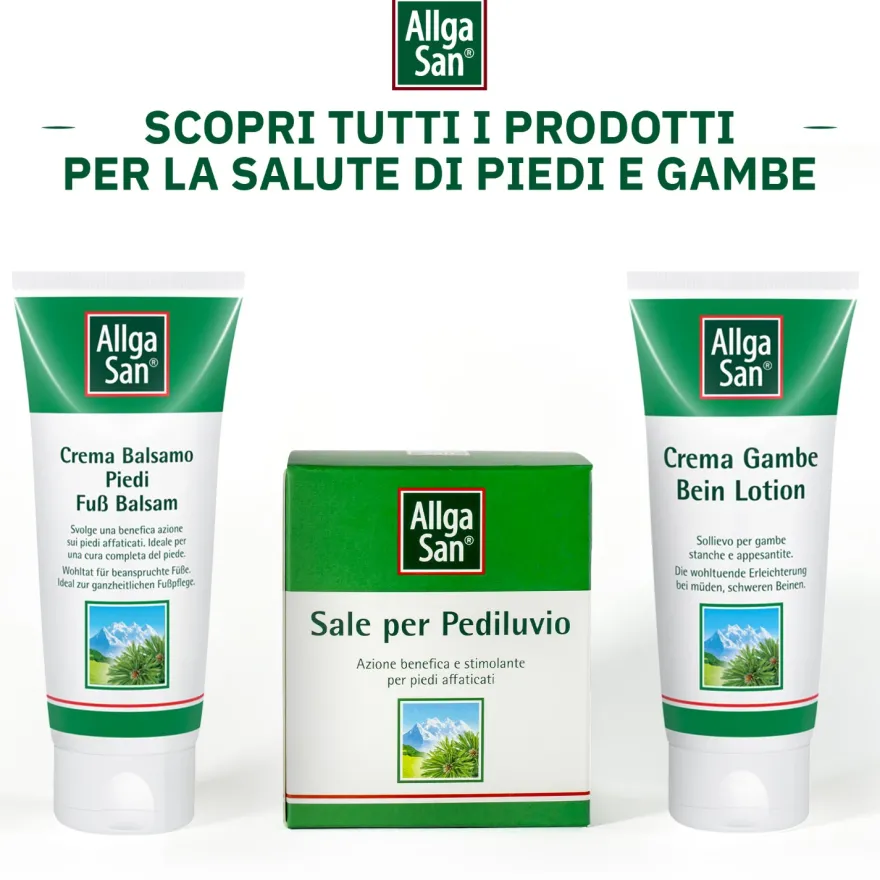 Allgasan Crema Balsamo Piedi Secchi Effaticati 100ml