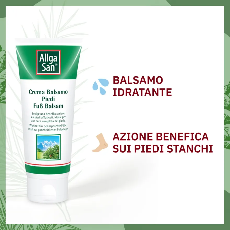 Allgasan Crema Balsamo Piedi Secchi Effaticati 100ml