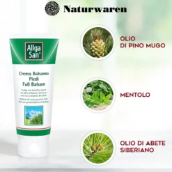 Allgasan Crema Balsamo Piedi Secchi Effaticati 100ml
